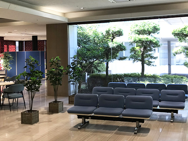 広野病院待合室